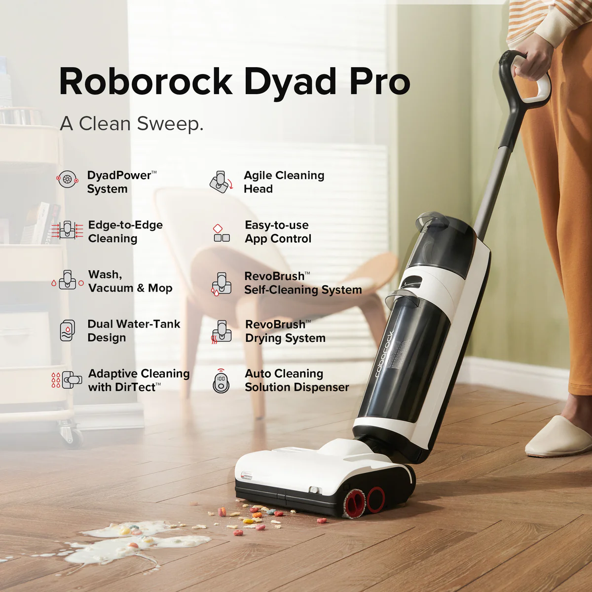 جارو ROBOROCK DYAD PRO
